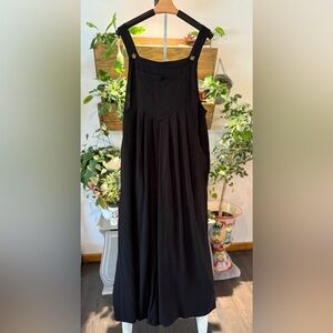 Dokotoo Black Wide Leg Women’s Jumpsuit Overall XL NWOT